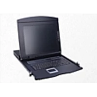  CL-1701COMBO 1U Rackmount 17 Inch TFT LCD with One port KVM switch 