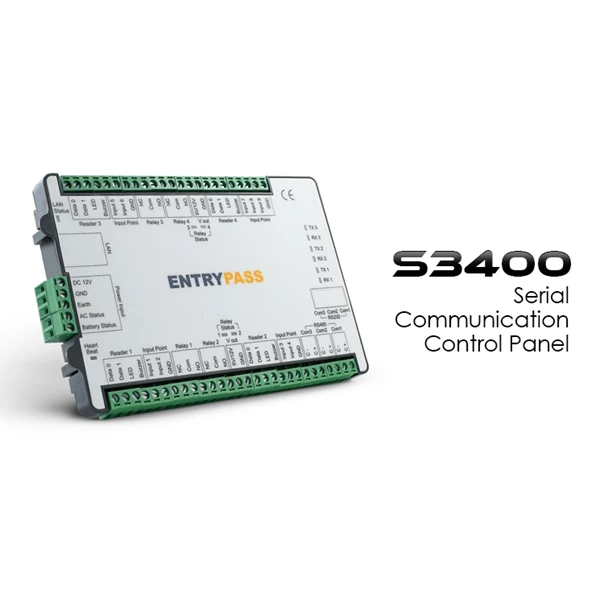 S3400 Serial Communication Control Panel