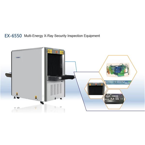 EX-6550   Multi-Energy X-Ray Security Inspection Equipment