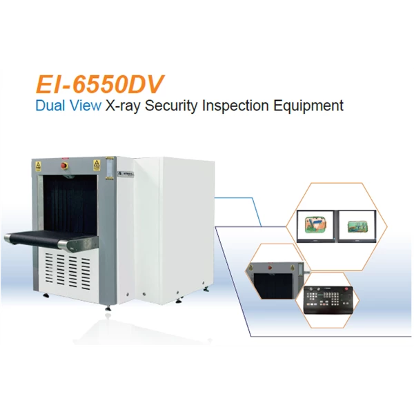 EI-6550DV Dual View X-ray Security Inspection Equipment