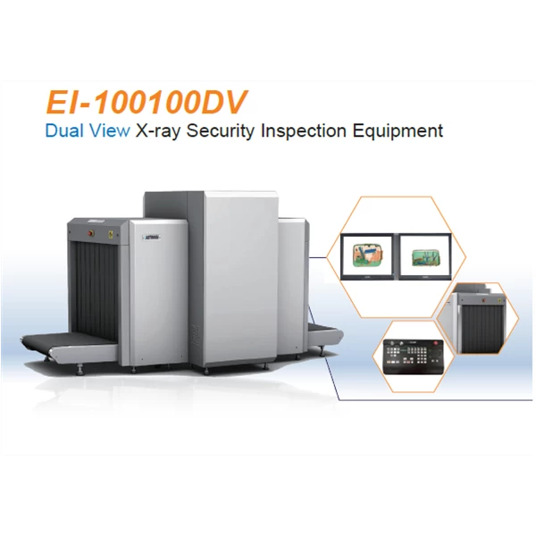 EI-100100DV Dual View X-ray Security Inspection Equipment